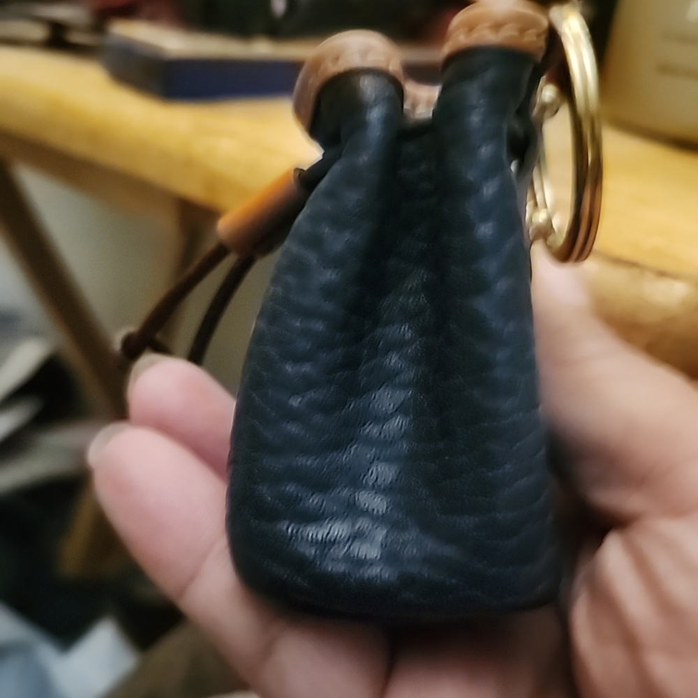 lot of 2 Doony & Bourke VTG key fob draw string bag - Picture 6 of 9